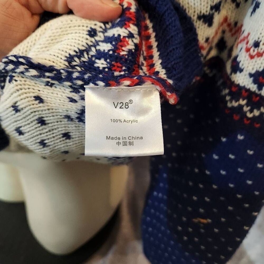 V28 Ugly Christmas Sweater Size XL‎ - Picture 5 of 5